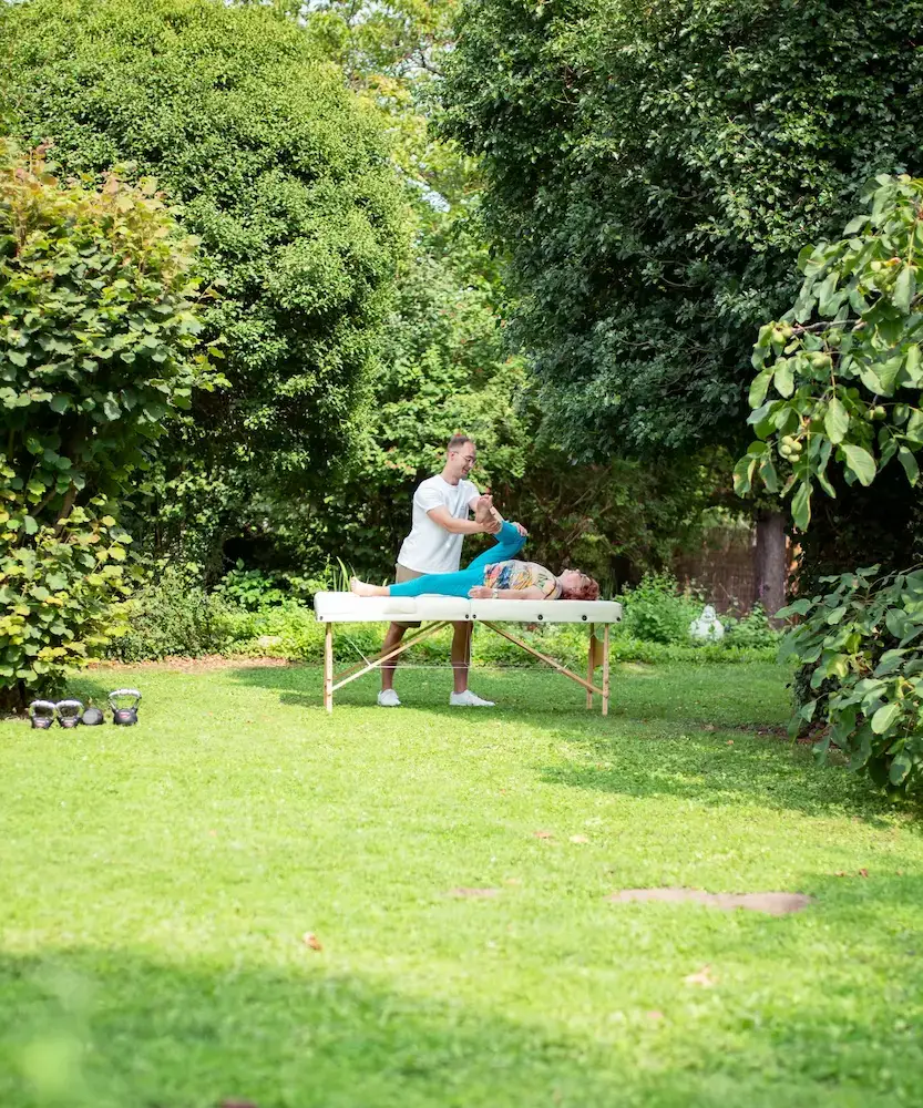 Vito Baumann beim Personal Training
